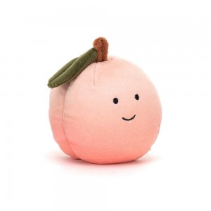 Food Jellycat Plyšáci Fabulous Fruit Peach,9cm x 8cm x 8cm Růžové | SBQAK-7135
