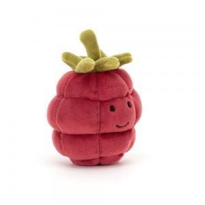Food Jellycat Plyšáci Fabulous Fruit Raspberry,8cm x 8cm x 6cm Růžové | BHFMG-4965