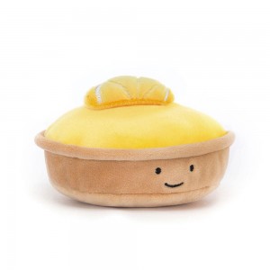 Food Jellycat Plyšáci Pretty Patisserie Tarte Au Citron,7cm x 10cm x 8cm Žluté | PNKJX-3456