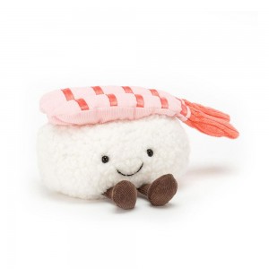 Food Jellycat Plyšáci Silly Sushi Nigiri,11cm x 11cm x 7cm Bílé | VDXGE-6395