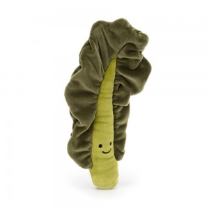 Food Jellycat Plyšáci Vivacious Vegetable Kale Leaf,22cm x 7cm x 3cm Zelene | YFNSK-5836