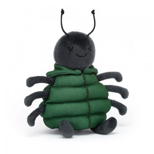 Hmyz Jellycat Plyšáci Anoraknid Spider,12cm x 13cm x 7cm Černé | JEQAY-8739