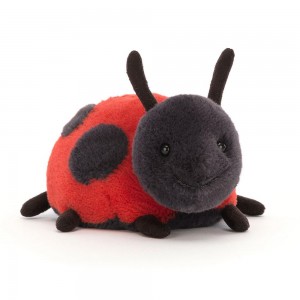 Hmyz Jellycat Plyšáci Layla Ladybird,7cm x 9cm x 15cm Červené | BGYMN-0635