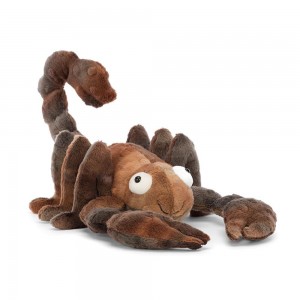 Hmyz Jellycat Plyšáci Simon Scorpion,8cm x 17cm x 35cm Hnědé | OLTJR-4126