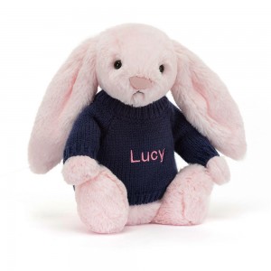 Jumpers Jellycat Bashful Bunny,31cm x 12cm x 9cm Růžové | APYXE-5190