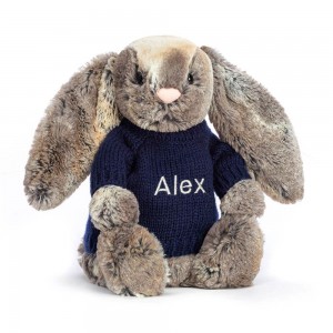 Jumpers Jellycat Bashful Cottontail Bunny,31cm x 12cm x 9cm Hnědé | RNFBQ-3102