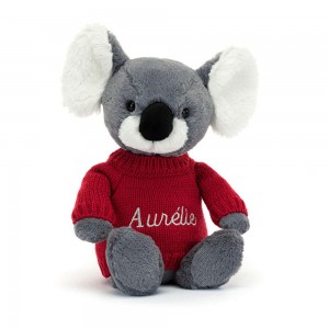 Jumpers Jellycat Bashful Koala,31cm x 12cm x 9cm Šedé | VTJNX-6379