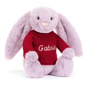 Jumpers Jellycat Bashful Lilac Bunny,31cm x 12cm x 9cm Fialové | CPZYS-5297