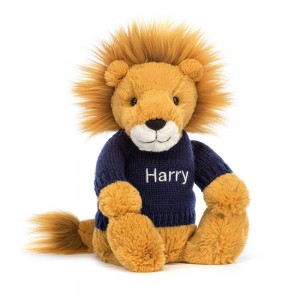 Jumpers Jellycat Bashful Lion,31cm x 12cm x 9cm Žluté | TOKDC-3168