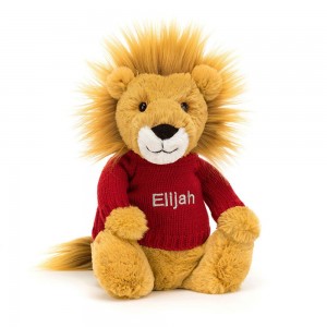 Jumpers Jellycat Bashful Lion,31cm x 12cm x 9cm Žluté | LVBZQ-2378