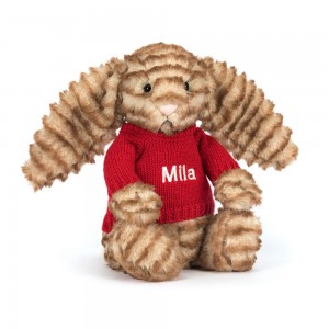 Jumpers Jellycat Bashful Luxe Bunny Juniper,31cm x 12cm x 9cm Hnědé | CJPRI-5364