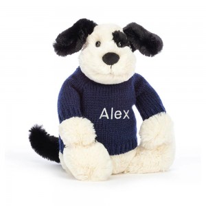Jumpers Jellycat Bashful Puppy,31cm x 12cm x 9cm Bílé | OQXDR-4320