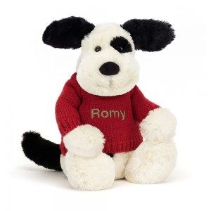 Jumpers Jellycat Bashful Puppy,31cm x 12cm x 9cm Bílé | TLDCS-3275