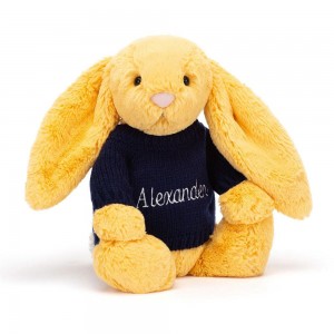 Jumpers Jellycat Bashful Sunshine Bunny,31cm x 12cm x 9cm Žluté | PZMGD-5892