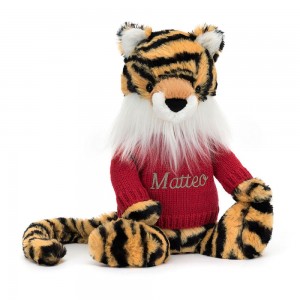 Jumpers Jellycat Bashful Tygříci,31cm x 12cm x 9cm Žluté | NHPTG-3150