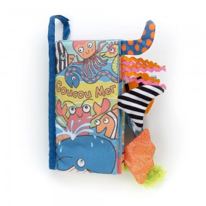 Knihy Jellycat Coucou Mer,22cm x 13cm x 5cm Blankyt | VZXTG-5918