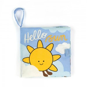 Knihy Jellycat Hello Sun Fabric,18cm x 18cm x 5cm Žluté | ZFETO-5691