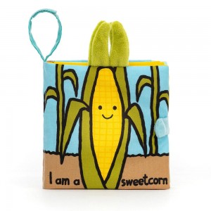 Knihy Jellycat Sweetcorn,15cm x 15cm x 5cm Žluté | YUBHX-9312