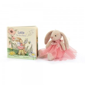 Knižka Aktivity Jellycat Lottie Fairy Bunny and Lottie Bunny Fairy, Růžové | SAPUC-6273