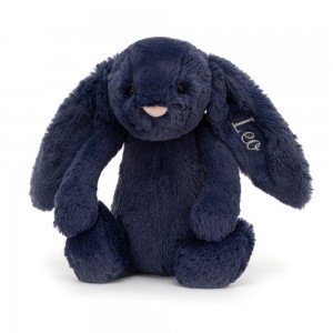 Králícči Jellycat Bashful Medium,31cm x 12cm x 9cm Blankyt | WGJBZ-6241