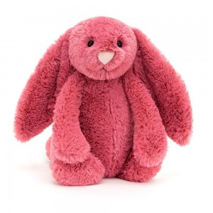 Králícči Jellycat Plyšáci Bashful Cerise,31cm x 12cm x 9cm Růžové | BVMIA-6529