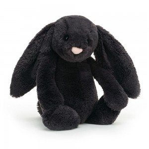 Králícči Jellycat Plyšáci Bashful Inky,31cm x 12cm x 9cm Černé | KDWFH-6524