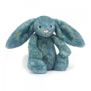 Králícči Jellycat Plyšáci Bashful Luxe Azure,31cm x 12cm x 9cm Blankyt | IQPSO-5283