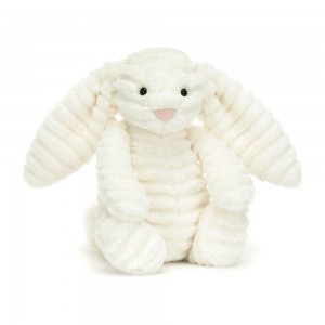 Králícči Jellycat Plyšáci Bashful Luxe Nimbus,31cm x 12cm x 9cm Bílé | AVXWG-1287