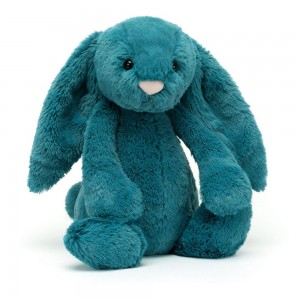 Králícči Jellycat Plyšáci Bashful Mineral,31cm x 12cm x 9cm Blankyt | WQDHC-7248