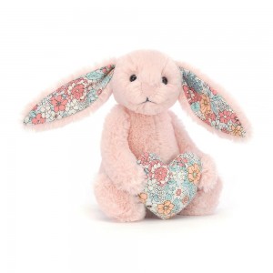 Králícči Jellycat Plyšáci Blossom Heart,31cm x 12cm x 9cm Růžové | BHUPS-9124