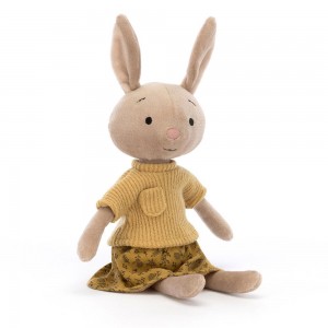 Králícči Jellycat Plyšáci Coquette Cutie,24cm x 6cm x 4cm Béžový | DJKAV-5806