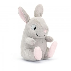 Králícči Jellycat Plyšáci Cuddlebud Bernard,16cm x 10cm x 8cm Šedé | CYXUW-0518