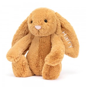 Králíček Jellycat Plyšáci Bashful Golden Bunny Medium,31cm x 12cm x 9cm Žluté | RWUXA-9138