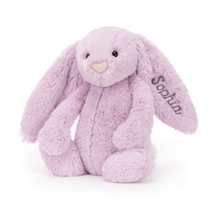 Králíček Jellycat Plyšáci Bashful Lilac Bunny Medium,31cm x 12cm x 9cm Fialové | ZGOCN-7189