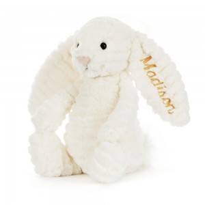 Králíček Jellycat Plyšáci Bashful Luxe Bunny Nimbus,31cm x 12cm x 9cm Bílé | UDXFI-3629