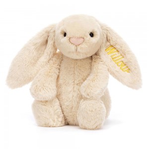 Králíček Jellycat Plyšáci Bashful Luxe Bunny Willow Medium,31cm x 12cm x 9cm Béžový | XBJGZ-8593
