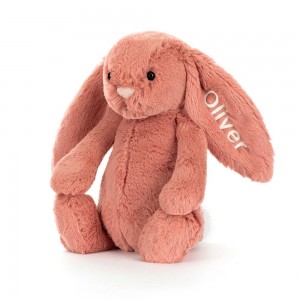 Králíček Jellycat Plyšáci Bashful Sorrel Bunny Medium,31cm x 12cm x 9cm Oranžové | SZCAJ-6873