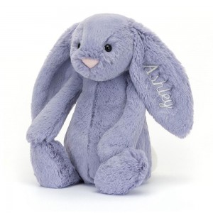 Králíček Jellycat Plyšáci Bashful Viola Bunny Medium,31cm x 12cm x 9cm Fialové | USOEM-5064