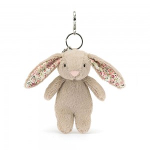 Medvídci Jellycat Blossom Bunny,17cm x 4cm x 3cm Béžový | RSFHX-5042