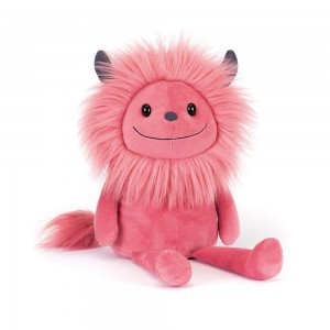 Mýtická Stvoření Jellycat Plyšáci Jinx Monster,42cm x 14cm x 11cm Růžové | LQAHW-5143