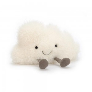 Objekty Jellycat Plyšáci Amuseables Cloud,22cm x 27cm x 11cm Bílé | UFYGD-9540