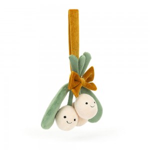 Objekty Jellycat Plyšáci Amuseables Mistletoe,17cm x 19cm x 4cm Krém | STGPU-0865