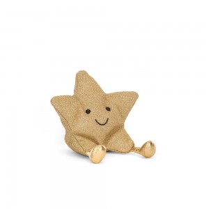 Objekty Jellycat Plyšáci Amuseables Star,16cm x 12cm x 5cm Žluté | FUZQY-2947
