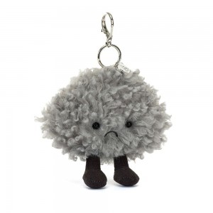 Objekty Jellycat Plyšáci Amuseables Storm Cloud,13cm x 8cm x 13cm Šedé | GPCFE-8729