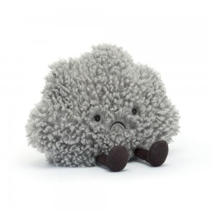 Objekty Jellycat Plyšáci Amuseables Storm Cloud,23cm x 26cm x 11cm Šedé | TCANY-7204