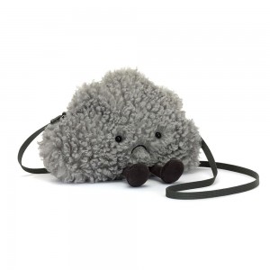 Objekty Jellycat Plyšáci Amuseables Storm Cloud,20cm x 24cm x 5cm Šedé | HQBKM-2158