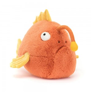 Oceán Jellycat Plyšáci Alexis Anglerfish,14cm x 12cm x 21cm Oranžové | RQNTM-6320