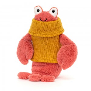 Oceán Jellycat Plyšáci Cozy Crew Lobster,16cm x 6cm x 7cm Červené | VHECZ-4015