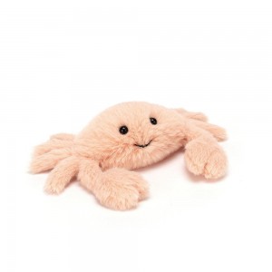 Oceán Jellycat Plyšáci Fluffy Crab,4cm x 9cm x 5cm Oranžové | DJFNX-0123