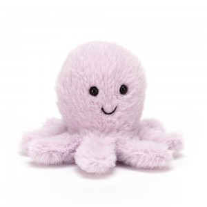 Oceán Jellycat Plyšáci Fluffy Octopus,8cm x 11cm x 10cm Fialové | SQKIV-2375